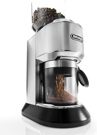 Delonghi Stainless Steel Dedica Coffee Grinder KG521M