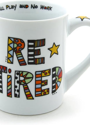 Enesco Our Name Is Mud Cuppa Doodle Retired Mug, 4.5 inches