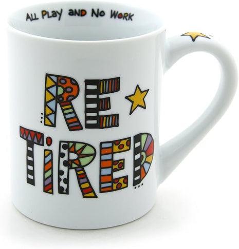 Enesco Our Name Is Mud Cuppa Doodle Retired Mug, 4.5 inches