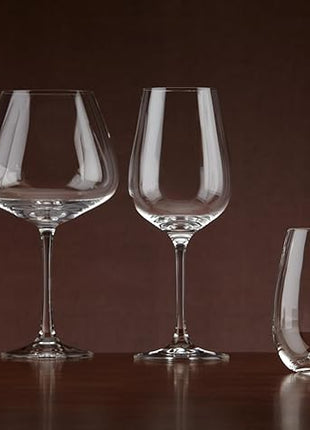 Lenox Tuscany Classics Stemless Glass Set, Buy 4 Get 6, 2.6 LB, Clear