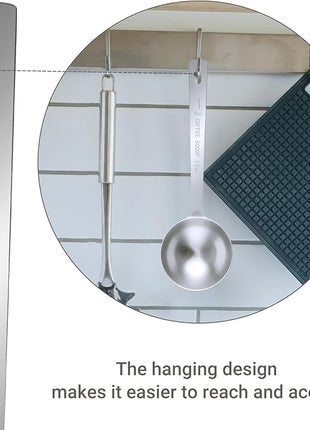 4Pcs Coffee Scoop Spoon - 1 Tablespoon 15ML Stainless Steel Long Handle Measuring Spoons for Ground Coffee, Loose Tea and Powder