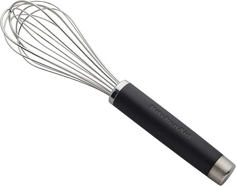 KitchenAid Gourmet Utility Whisk, 10.5-Inch, Matte Black