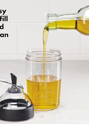OXO Good Grips Little Salad Dressing Shaker - Black, Small