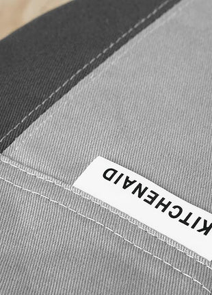 KitchenAid Beacon Two-Tone Non-Slip Mini Oven Mitt Set, Cool Grey/Frost Grey, 5.5"x8", 2 Piece