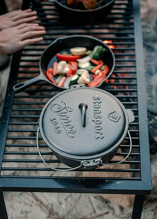 Stansport Pre-Seasoned Cast Iron Cook Set 6 Piece Set (16903)