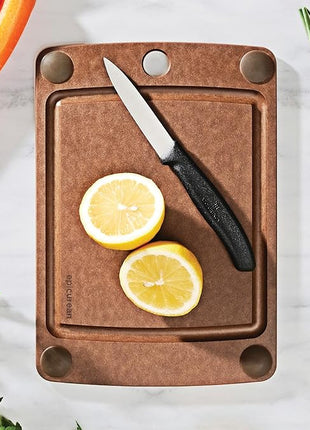 Epicurean All-in-One 10" × 7" Cutting Board in Nutmeg