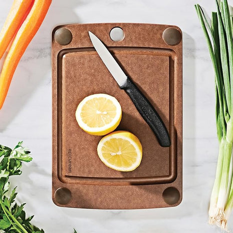 Epicurean All-in-One 10" × 7" Cutting Board in Nutmeg