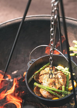 Stansport Pre-Seasoned Cast Iron Dutch Oven