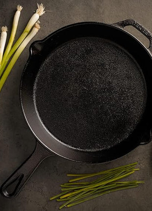Mercer Culinary Pre-Seasoned Cast Iron Skillet, 10.25-Inch