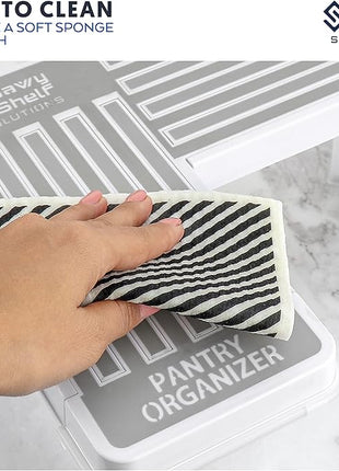 Savvy Shelf Adjustable Pantry & Can Storage Organizer - Kitchen Cabinet - Pantry Organization & Storage Can Organizer for Cupboard