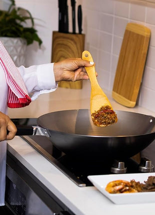 JOYCE CHEN Professional Series 14-Inch Carbon Steel Wok with Phenolic Handles