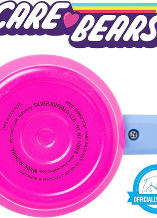 Silver Buffalo Care Bears Ombre Stainless Steel Travel Tumbler With Handle, Lid, and Reusable Straw | Holds 40 Ounces