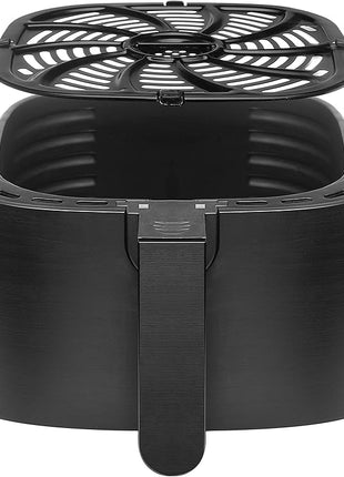 Chefman TurboFry Touch Air Fryer, The Most Compact And Healthy Way To Cook Oil-Free, One-Touch Digital Controls And Shake Reminder For The Perfect Crispy And Low-Calorie Finish, 5 Quart