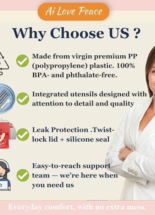 AI LOVE PEACE Ramen Bowl, 40 oz Microwaveable Noodle Cooker for Ramen, Pho, Soup, and Pasta, Dishwasher Safe and Portable, Ideal for Home, Office, Dorm, or Gift (Pink)