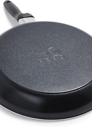 GreenPan Rio 16 Piece Cookware Pots and Pans Set, Hard Anodized Healthy Ceramic Nonstick PFAS-Free, Bakelite Handles, Frypans, Saucepan, Saute Pan, Stock Pot, Kitchen Tools, Dishwasher Safe, Black