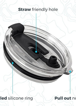 Arctic Tumblers | 20 oz Matte Pink Insulated Tumbler with Straw & Cleaner - Retains Temperature up to 24hrs - Non-Spill Splash Proof Lid, Double Wall Vacuum Technology, BPA Free & Built to Last