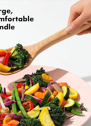 OXO Good Grips Wooden Corner Spoon & Scraper