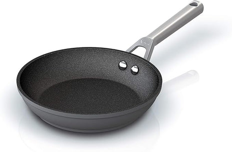 Ninja C30020 Foodi NeverStick Premium 8-Inch Fry Pan, Hard-Anodized, Nonstick, Durable & Oven Safe to 500°F, Slate Grey