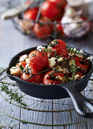 Cast Iron Skillet 3-Piece Set - 12", 10", 8" Heavy Duty Pans - Professional Restaurant Chef Quality Pre-Seasoned Pan Cookware Set