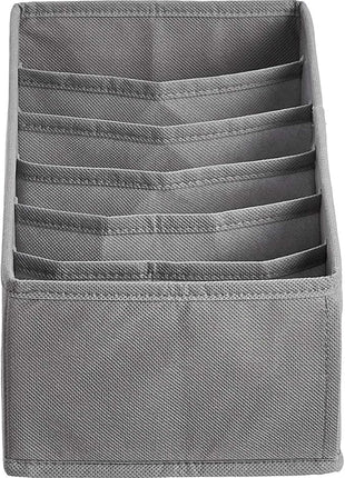 Amazon Basics Underwear Dresser Drawer Organizers, Pack of 2, Gray