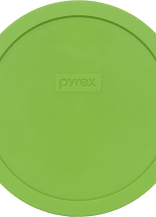 Pyrex 7402-PC Green Round 6/7 Cup Plastic Storage Lid, Made in USA