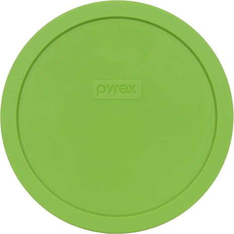 Pyrex 7402-PC Green Round 6/7 Cup Plastic Storage Lid, Made in USA