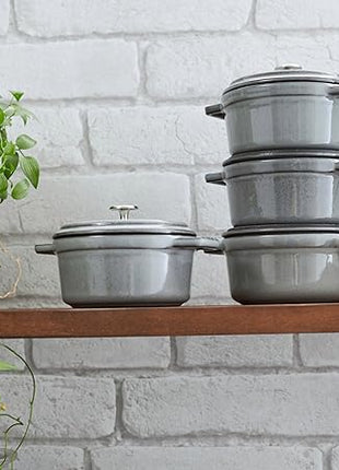 STAUB 40509-304-0 Cocotte Round 20cm Graphite grey