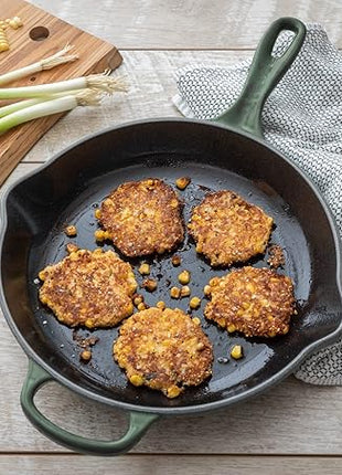 Le Creuset Enameled Cast Iron Signature Round Skillet, 9", Peche