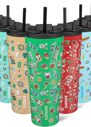 BJPKPK 26oz Stainless Steel Insulated Tumbler With lid And Straw Travel Coffee Thermal Tumblers Cup For Women And Men,Game