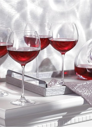 Lenox Tuscany Classics 4pc Beaujolais Wine Glass, 3.05 LB, Clear,27 fl oz