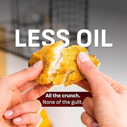 T-fal Infrared Air Fryer, 2x Faster Than Traditional Heating*, Large Air Fryer Dehydrator Combo, 8 Cooking Functions, Window With Light, No-Shake Technology, Dishwasher Safe, 1800W, Black