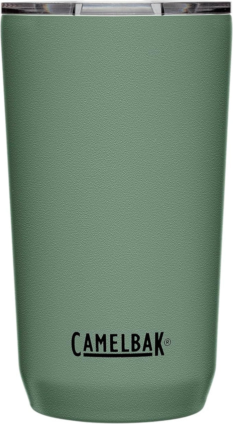 CamelBak Horizon 16oz Tumbler - Insulated Stainless Steel - Tri-Mode Lid - Moss