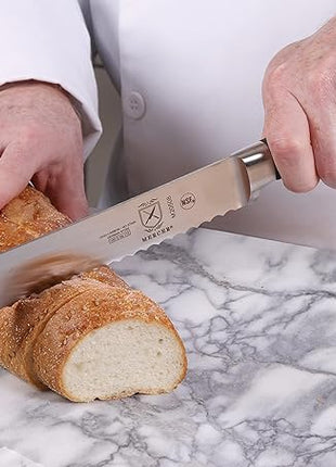 Mercer Culinary M20508 Genesis 8-Inch Bread Knife,Black