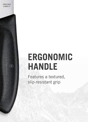 Victorinox Swiss Classic Kitchen Set - Includes Paring Knives, Carving Knife, Bread Knife & More - Premium Kitchen Accessories - Black Handles, 5-Piece Set