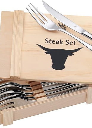 WMF Steak Cutlery 12 pieces (6 personas)