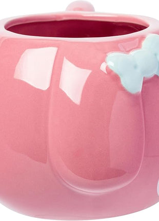 Silver Buffalo Sanrio Hello Kitty and Friends My Melody Ceramic 3D Sculpted Mug, 20 Ounces