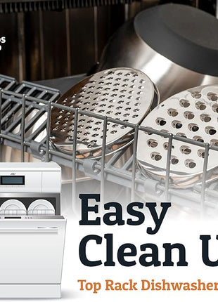 Priority Chef Stainless Steel Mixing Bowls with Lids Set - Premium 30Pcs with 6pc Metal Bowl Set for Kitchen, 3 Graters, Airtight Lids, Non-Slip Bases & Silicone Utensils, Black