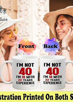 Vivulla68 Funny 40th Birthday Gifts For Men Women, 1985 Birthday Gifts For Women Men