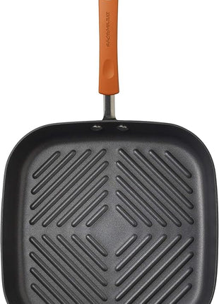 Hard Anodized Nonstick Square Stovetop Grill Pan