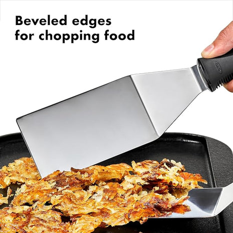 OXO Good Grips Restaurant Turner, Black/Silver