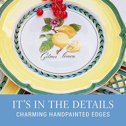 Villeroy & Boch French Garden Valance Salad Plates, Set of 6