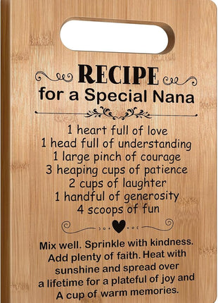 Popular Birthday Gifts for Nana, Cutting Board Gift for Nana, Cute Grandma Gifts from Grandchild, Mother's Day Gifts for Nana