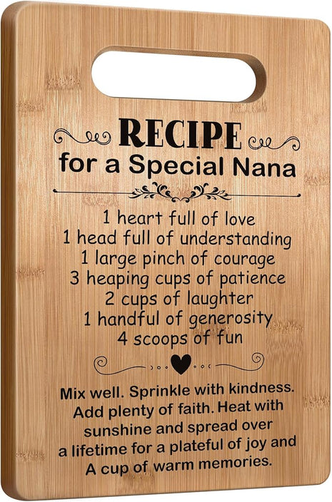 Popular Birthday Gifts for Nana, Cutting Board Gift for Nana, Cute Grandma Gifts from Grandchild, Mother's Day Gifts for Nana