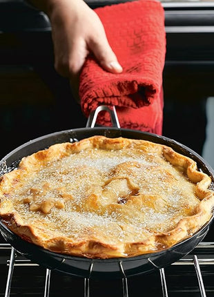 KitchenAid Hard Anodized Induction Nonstick Frying Pan Set/Skillets, 8.25 Inch and 10 Inch - Matte Black