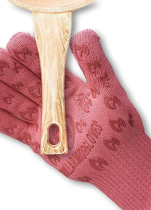 Grill Armor Oven Gloves – 932°F Heat, Fire & Cut Resistant Mitts for BBQ, Grill, Cooking, Grilling, Baking, Smoker & Fire Pit