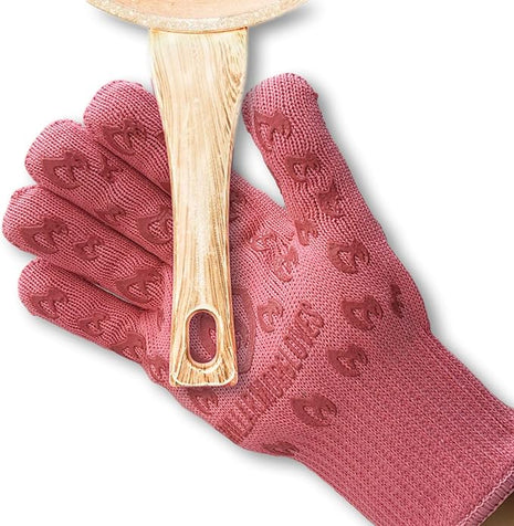 Grill Armor Oven Gloves – 932°F Heat, Fire & Cut Resistant Mitts for BBQ, Grill, Cooking, Grilling, Baking, Smoker & Fire Pit
