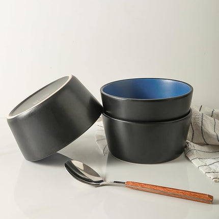 SERVICE FOR 8 - Total of 32 pieces including 8 dinner plates (10”), 8 salad plates (7.5”), 8 bowls (5.75”), and 8 mugs (12 oz), making it the perfect set to service 8 people