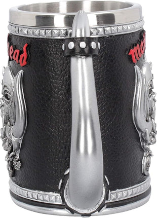 Nemesis Now Motorhead Tankard Mug 14cm Black, Resin w/Stainless Steel Insert