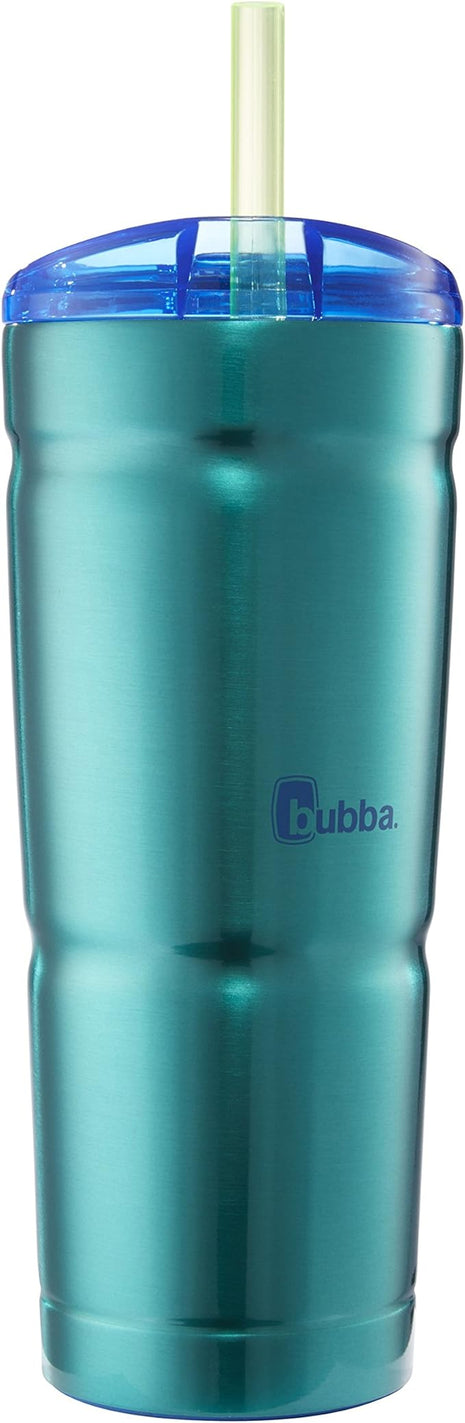 Bubba Envy S Stainless Steel Tumbler with Straw, 24oz, Island Teal