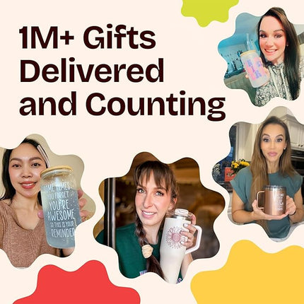 Gifts for Coworkers Friends - Sometimes You Forget Your Awesome Gifts for Coworkers Birthday Navy 14 Ounce Coffee Mugs for Women Coffee Tumbler Funny Birthday Mothers Day from Friends